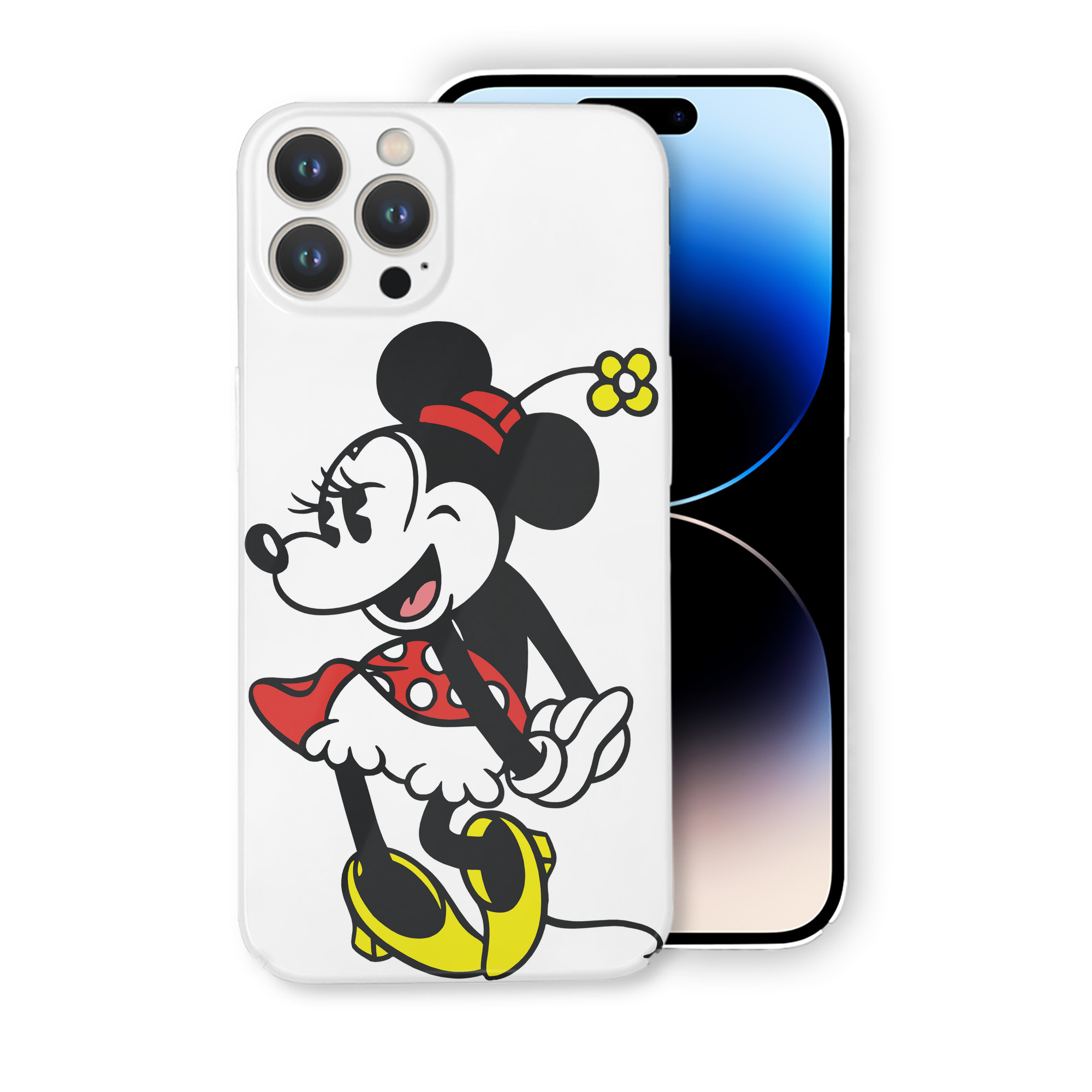 （画像用） ミッキーマウス Mickey Mouse 【iPhone 14シリーズ対応】ハードケース